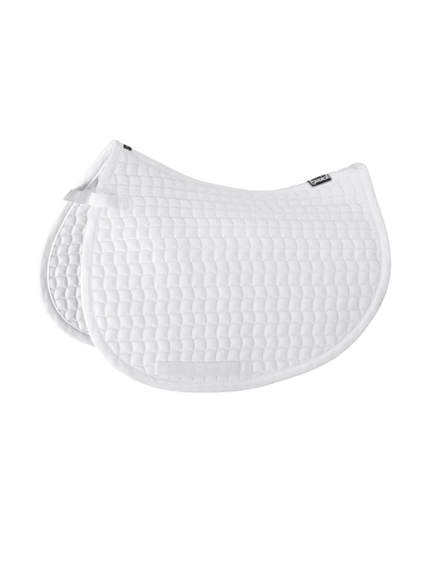 Premium Eskadron Cotton Jump Saddle Pad - Breathable & Washable Horse Riding Equipment for Show Jumping & Equestrian Training