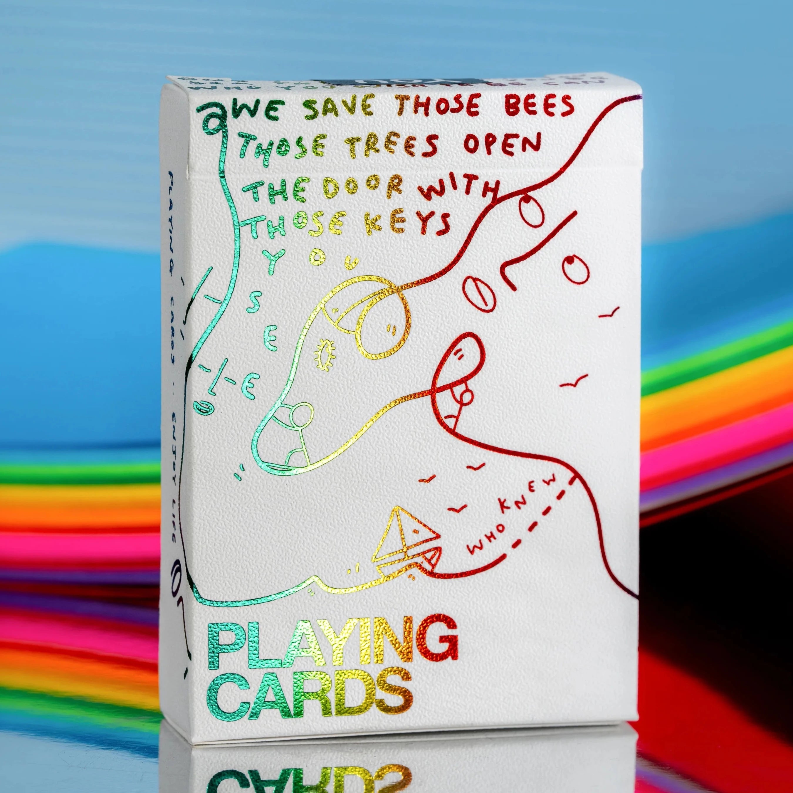 Shantell Martin Pride Playing Cards - Unique Art Deck for Games, Collectors & Gifts | Perfect for Poker, Magic Tricks & Pride Celebrations