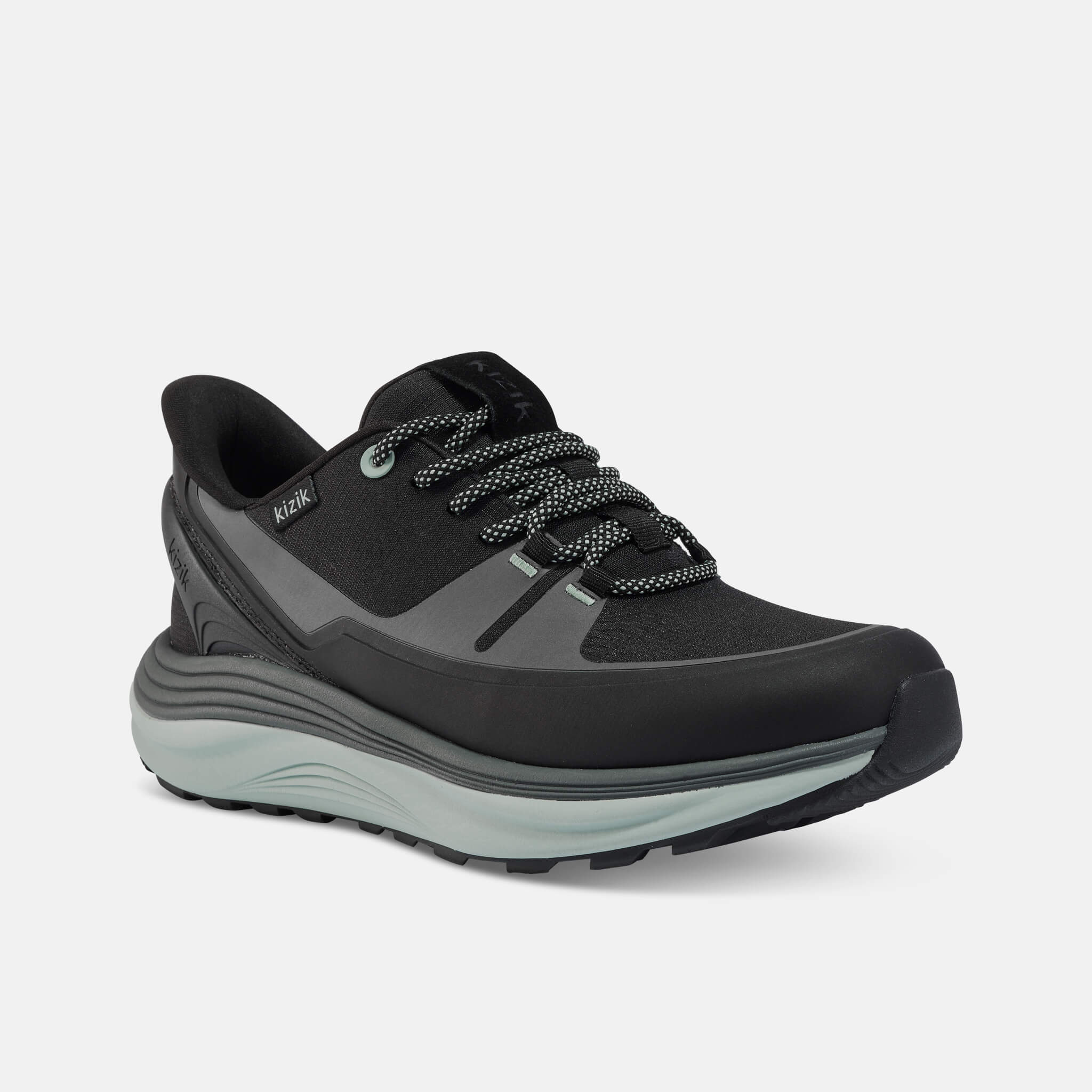 Women's London AT Sneakers - Black/Surf Spray | Comfortable Casual Shoes for Walking, Travel & Everyday Wear