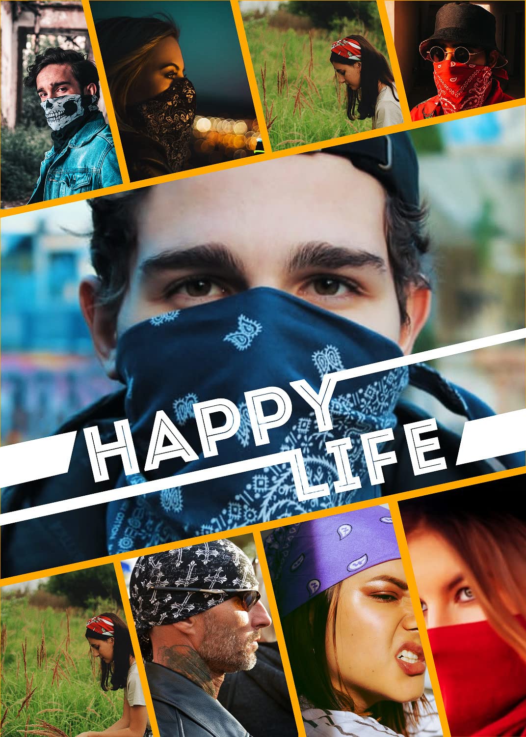 Breathable Neck Gaiter Mask - UPF 50+ Sun Protection Face Scarf & Bandana Tube Cover for Men & Women - Perfect for Hiking, Running, Cycling & Outdoor Activities