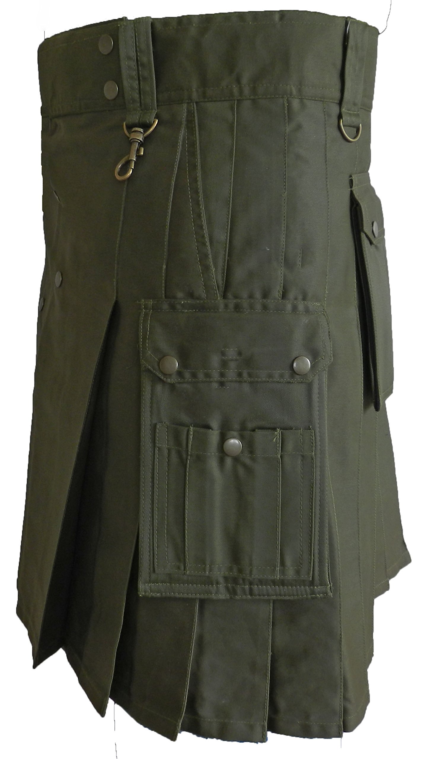 UT Kilts Men's Wild Outdoor Utility Kilt - Durable Tactical Kilt for Hiking, Camping & Outdoor Adventures | Adjustable Waist & Pockets