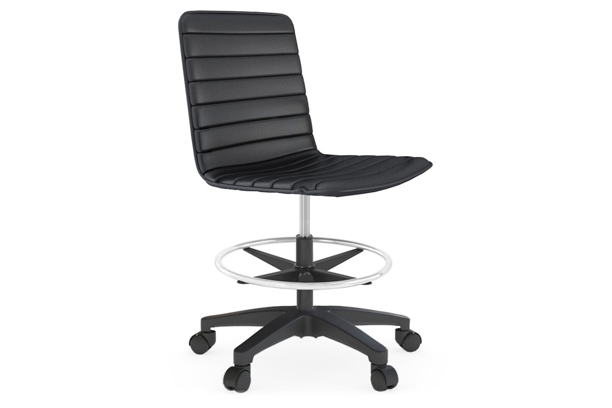 Ergonomic Lark Drafting Chair with Adjustable Height & Lumbar Support - Perfect for Architects, Artists & Office Workstations