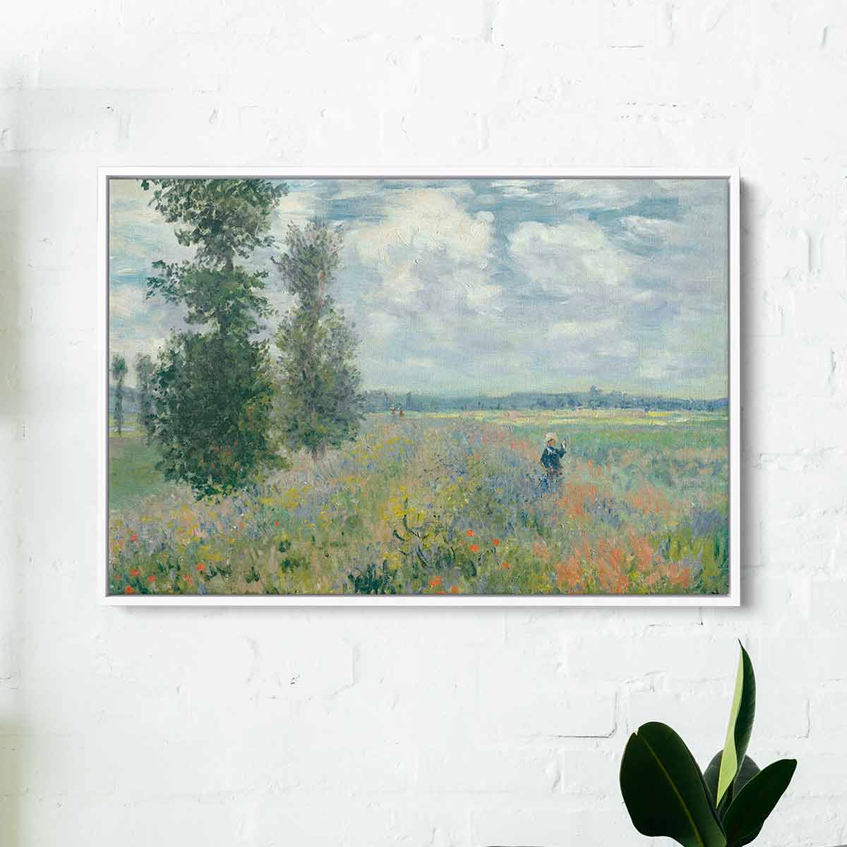 Green Country Wall Art Canvas 7423 - Modern Landscape Painting for Living Room, Bedroom & Office Decor - Perfect for Home & Office Interior Design