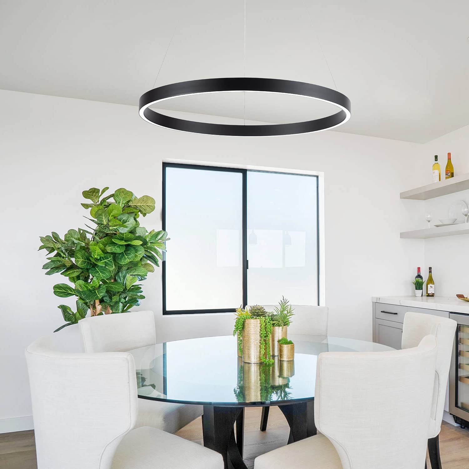 Modern LED Pendant Light - 23.6
