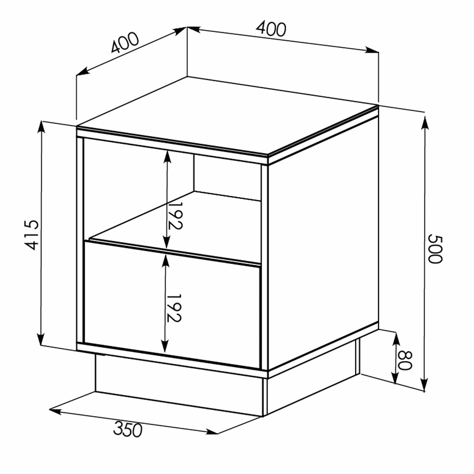 TITAN Modern Side Table - Black End Table for Living Room, Bedroom, or Office - Small Accent Table with Sturdy Metal Frame - Perfect for Coffee, Books, and Decor