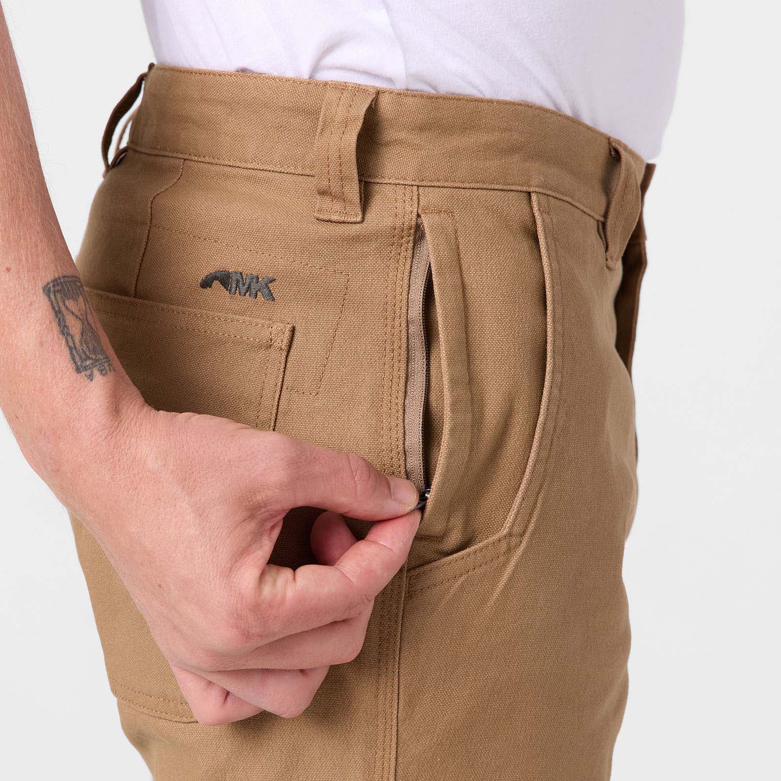 **Men's Classic Fit Mountain Pants in Tobacco - Durable Hiking & Outdoor Adventure Pants for Men**