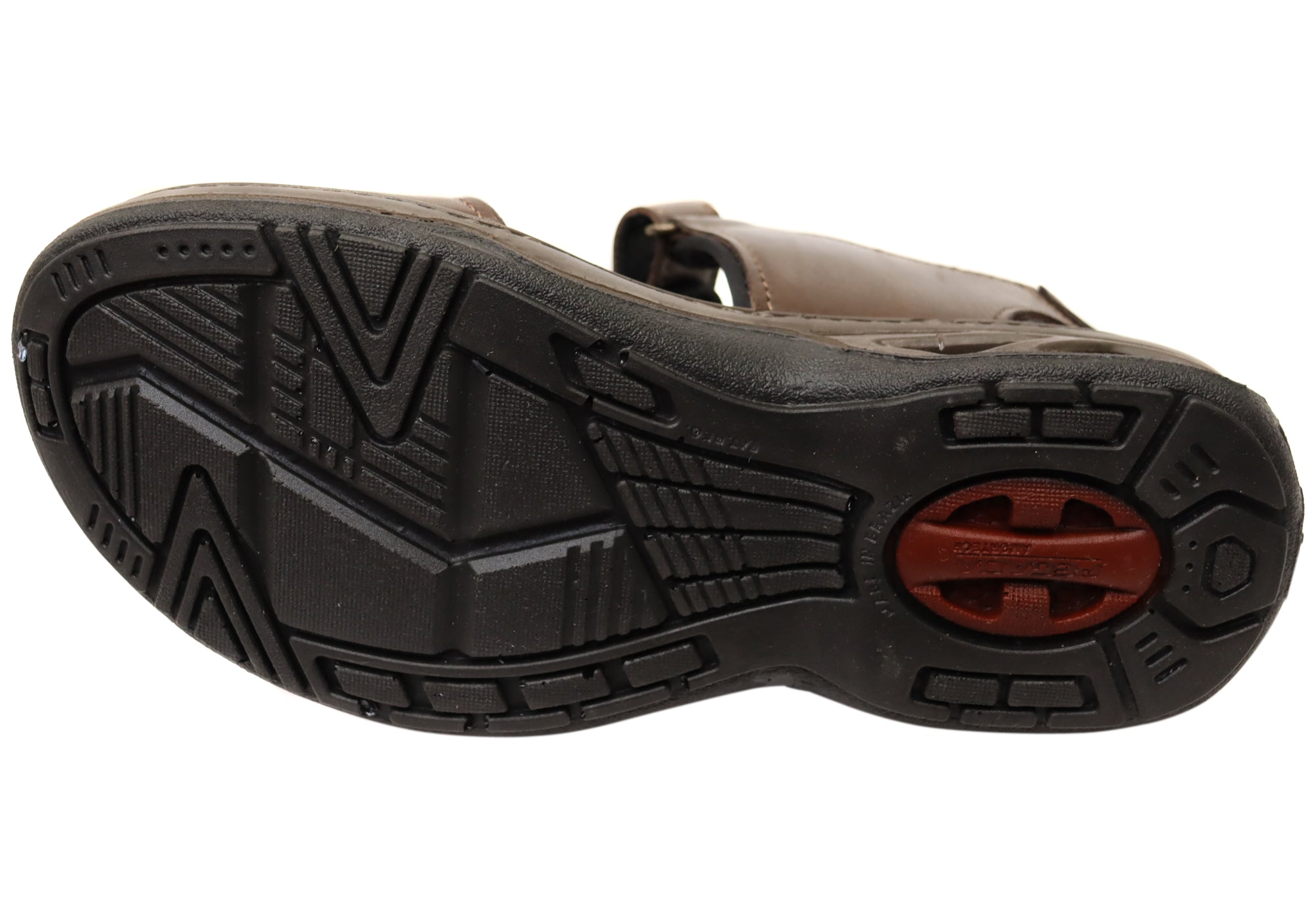 Premium Dusty Brown Men's Leather Adjustable Sandals - Handcrafted in Brazil - Perfect for Beach, Vacation & Summer Outdoor Activities