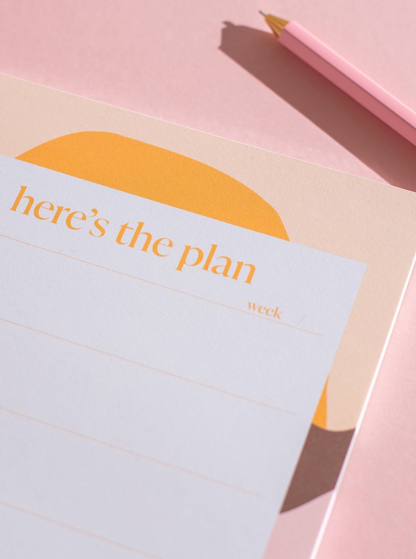 Good Tuesday A5 Weekly Planner Pad - Sunrise Design | Productivity Planner for Work, School & Personal Goals | Perfect for Office, Home & Daily Planning