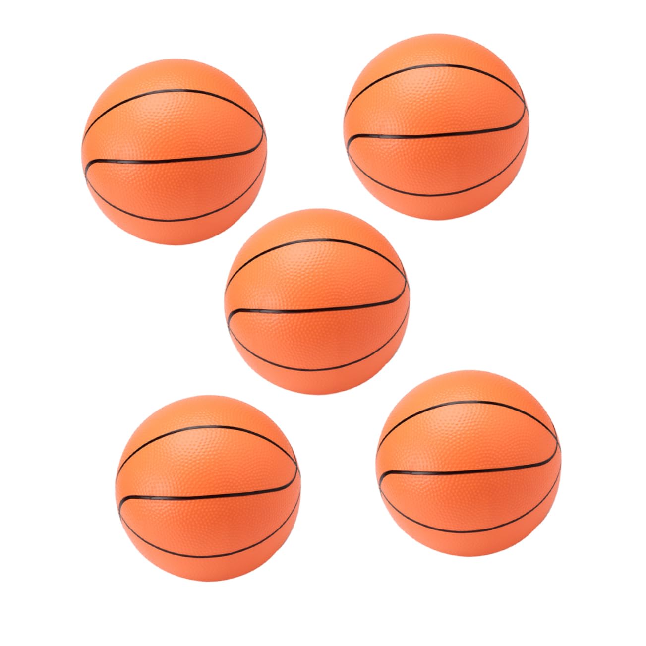 Vaguelly 10-Pack Inflatable Basketballs for Kids - Mini Sports Balls Set for Indoor/Outdoor Play, Trampoline, Pool & Sensory Activities - Perfect for Birthday Gifts & Backyard Games
