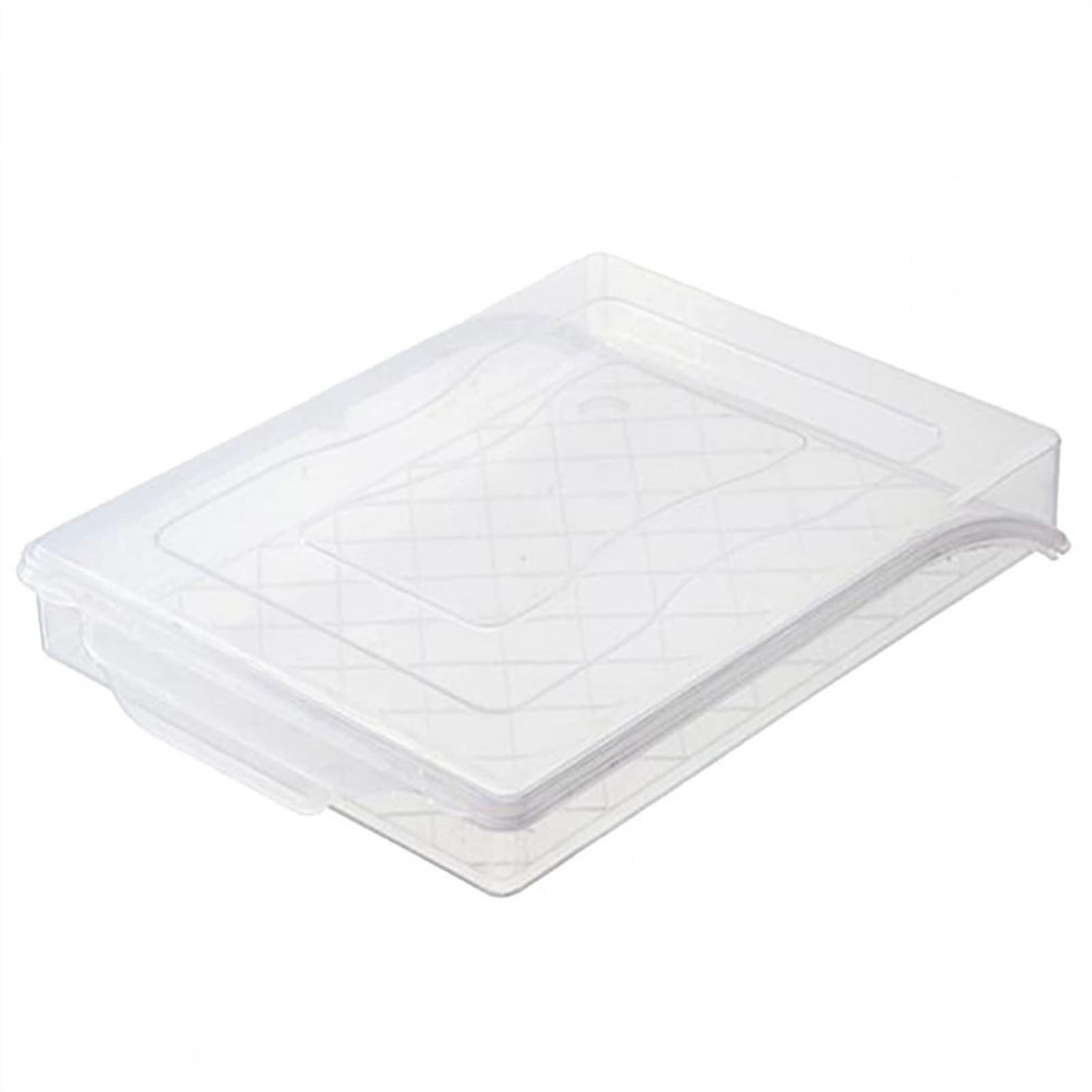 NFEGSIYA Reusable Dumpling Storage Box - Practical Dumpling Organizer Tray with Lid, Freezer-Safe BPA-Free Plastic Container for Homemade Dumplings, White - Perfect for Meal Prep & Asian Cooking