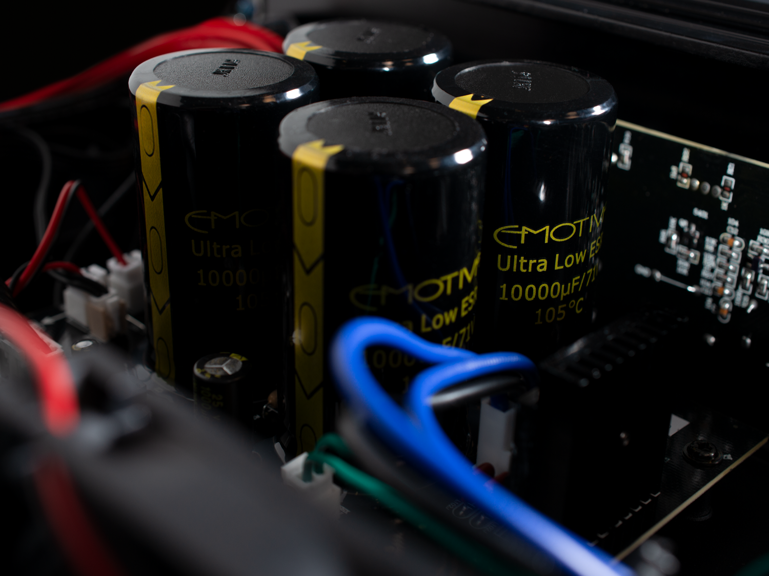 BasX A3 Three Channel Power Amplifier - High-Performance Audio Amplifier for Home Theater & Stereo Systems | Perfect for Multi-Room Audio & Professional Installations