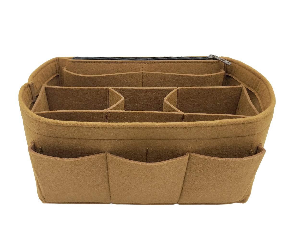 LEXSION Felt Purse Insert Organizer - Handbag Organizer for Speedy & Neverfull Bags - Perfect for Travel, Work & Daily Use
