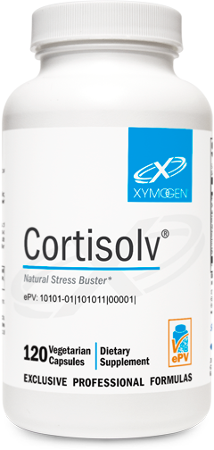 Xym Cortisolv Stress & Anxiety Relief Supplement - 60 Capsules for Natural Cortisol Balance & Adrenal Support - Perfect for Daily Stress Management & Relaxation