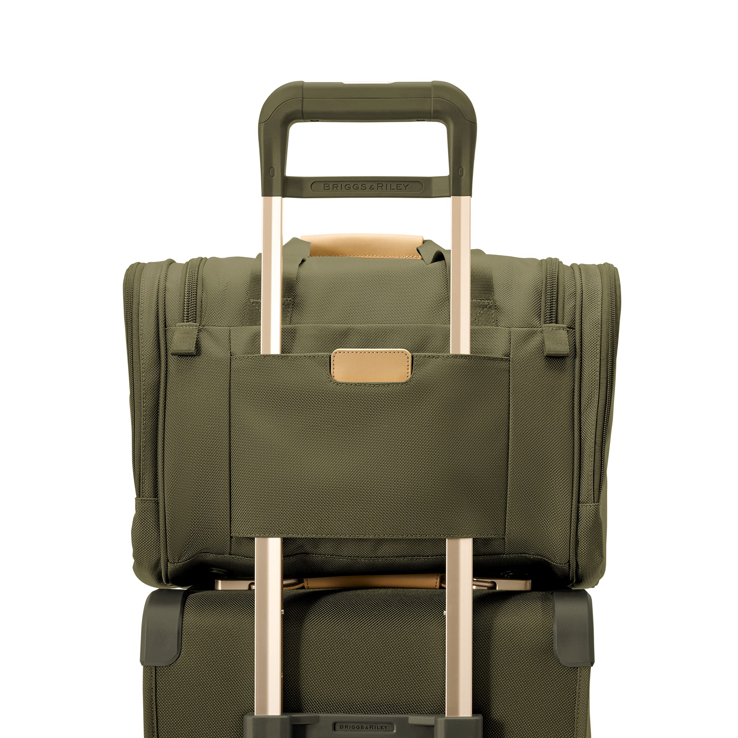 Briggs & Riley Premium Expandable Travel Duffel Bag - Carry-On Luggage for Business & Leisure Trips - Durable, Water-Resistant & Spacious for Gym, Weekend Getaways & Air Travel
