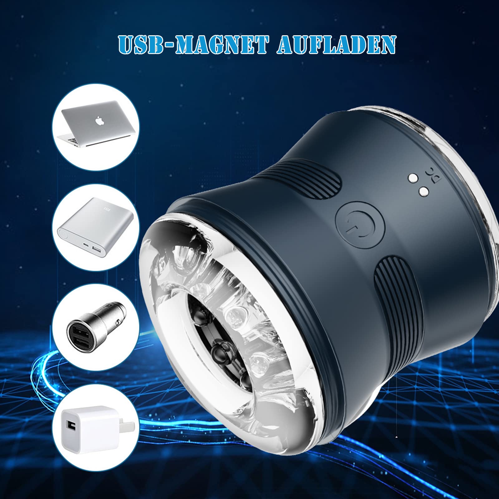 Electric Masturbation Cup for Men - 10 Vibration Modes, Hands-Free Automatic Penis Pump, Waterproof Compact Design - Perfect for Solo Play, Travel & Discreet Pleasure
