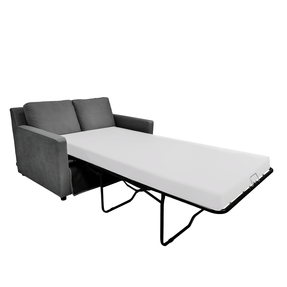 Vesper 2 Seater Sofa Bed - Convertible Sleeper Sofa for Small Spaces | Modern Living Room Furniture for Apartments & Guest Rooms | Comfortable & Space-Saving Design