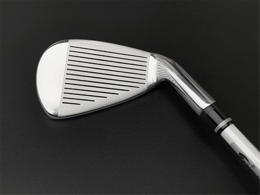 Premium Left Handed Golf Club Irons Set - 7 Iron for Men & Women with Carbon/Steel Shaft - Ideal for Beginners & Practice - Perfect for Driving Range, Golf Course & Backyard Training