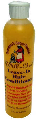 Grandma's Secret Recipe Will Gro Leave-In Hair Conditioner for Natural Hair Growth & Moisture – Perfect for Dry, Damaged & Curly Hair Care