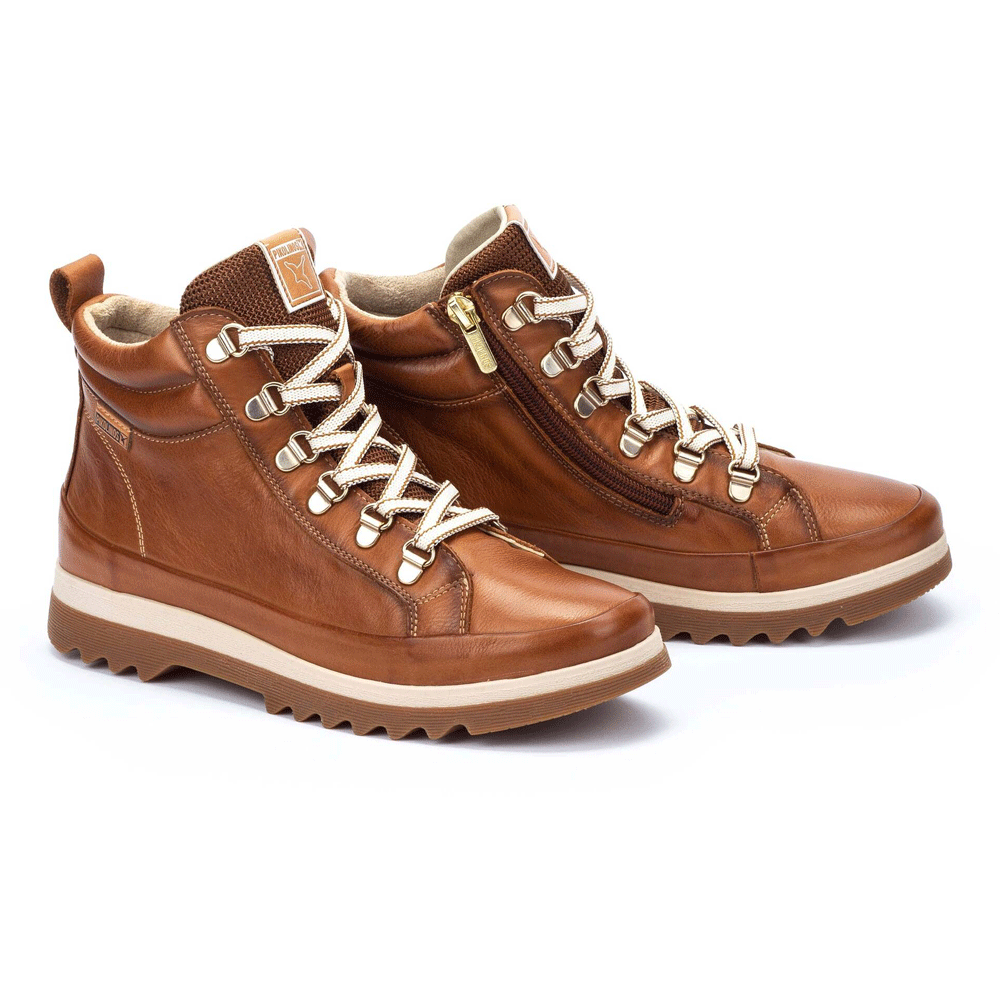 Vigo Lace Up Ankle Boots for Women - Comfortable Chunky Heel Winter Boots (W3W 8564) | Perfect for Casual Outfits, Office Wear & Fall Fashion