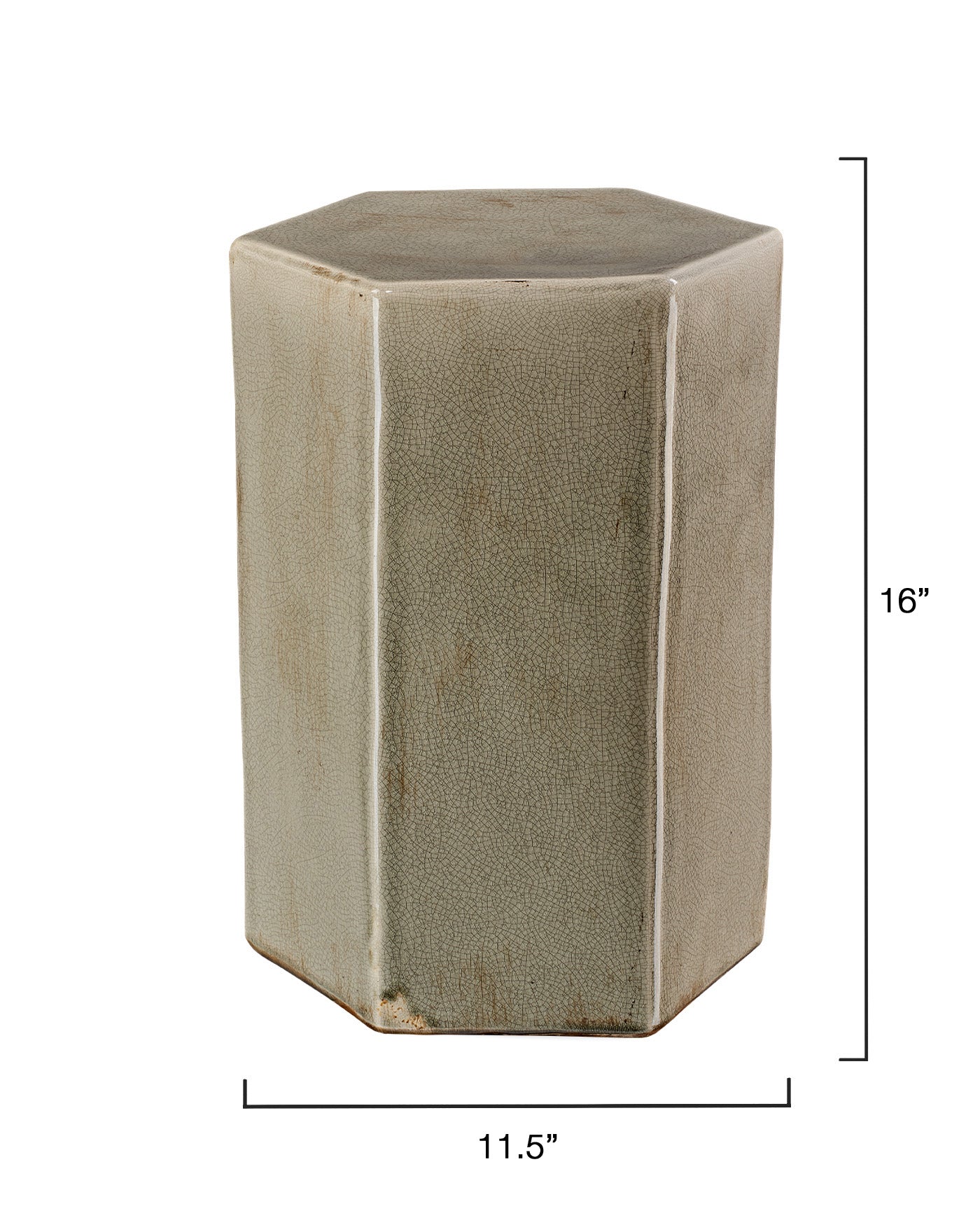 Portable Grey Side Table - Small Nightstand for Bedroom, Living Room, or Office - Compact End Table with Modern Design