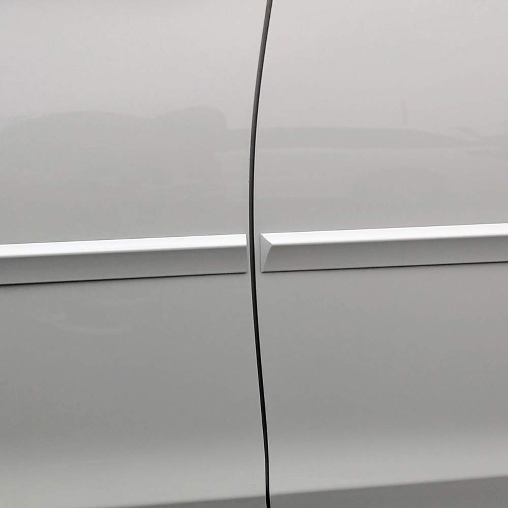 FE7-SON20 Custom Body Side Molding for Hyundai Sonata 2015-2019 - Machine Grey Pearl Metallic (S2C) | Perfect Fit Replacement Part for Enhanced Vehicle Protection & Style