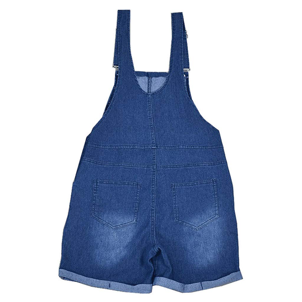 Stylish Women's Stretch Denim Jumpsuit - Sexy Fashion Overalls & Spring Rompers for Casual Wear, Date Night & Outdoor Activities