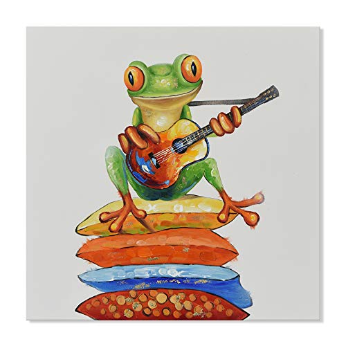 Frog with Guitar