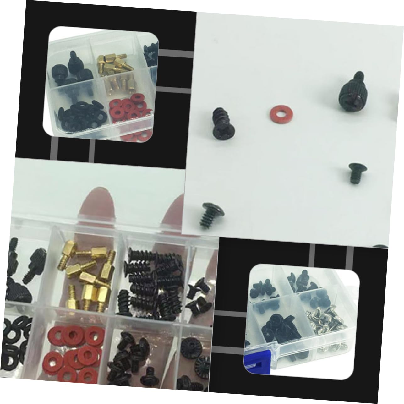 GLEAVI 114-Piece Professional PC Repair Tool Kit - Computer Case Thumbscrew & Desktop Screw Fix Set for Laptop, Desktop, and Electronics Maintenance | Perfect for IT Technicians, DIY Enthusiasts, and Home Computer Repair
