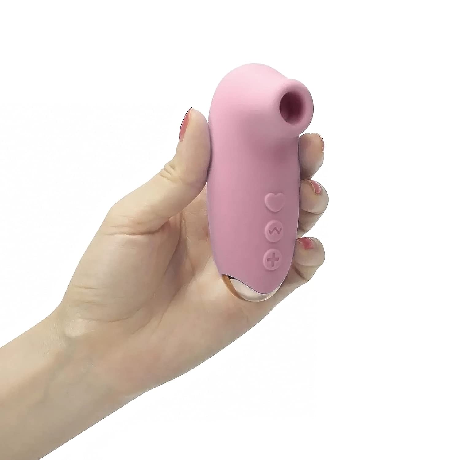 Premium Rose Air-Pulse Clit Sucking Vibrator - Waterproof Rechargeable Clitoral Stimulator with Non-Contact Pressure-Wave Technology - Perfect Valentine's Day Gift for Women & Couples - Enhance Intimacy in Bedroom, Travel & Romantic Nights