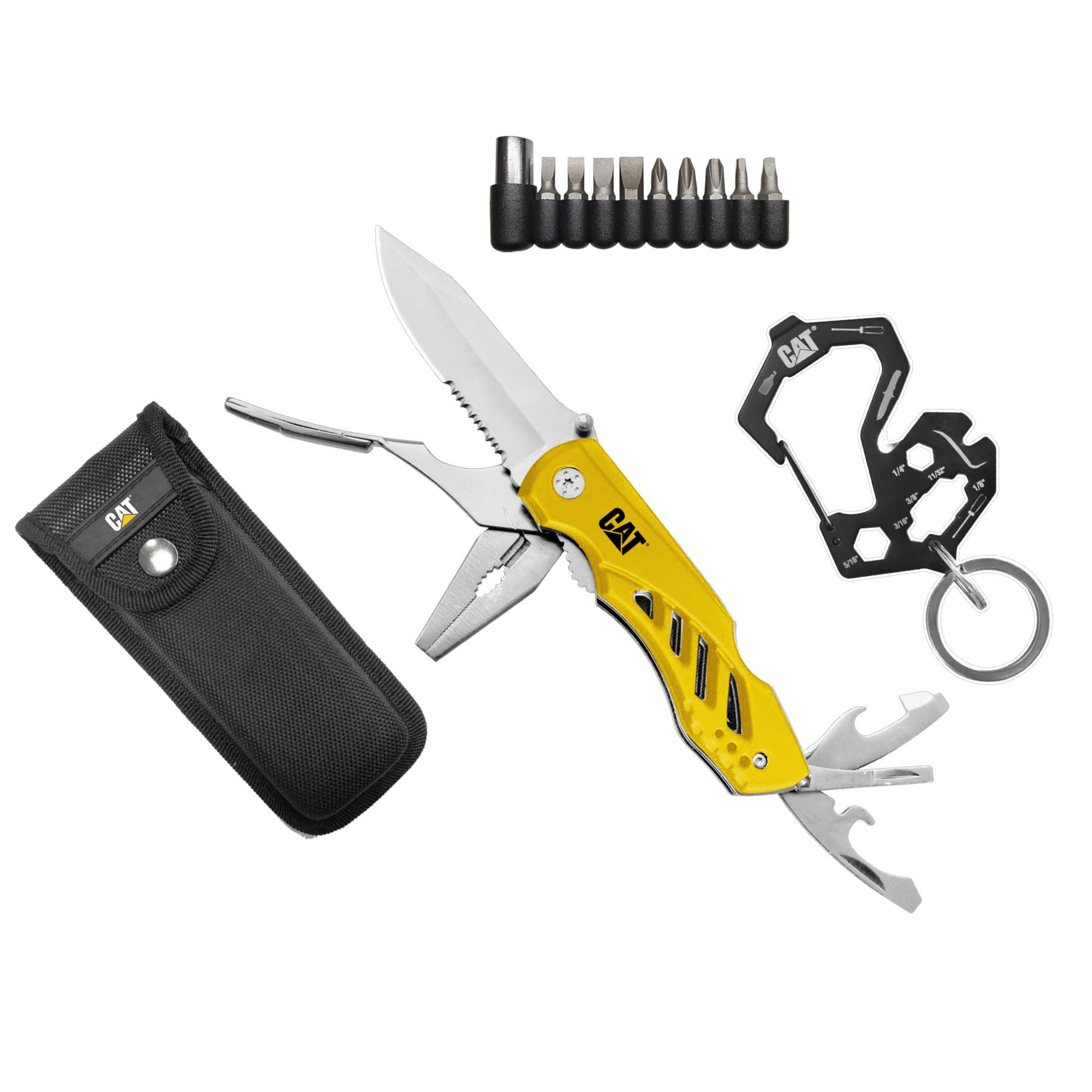 2-Piece 31-Function Multi-Tool Gift Box Set - Perfect for Camping, Hiking, Survival & Everyday Carry (EDC)