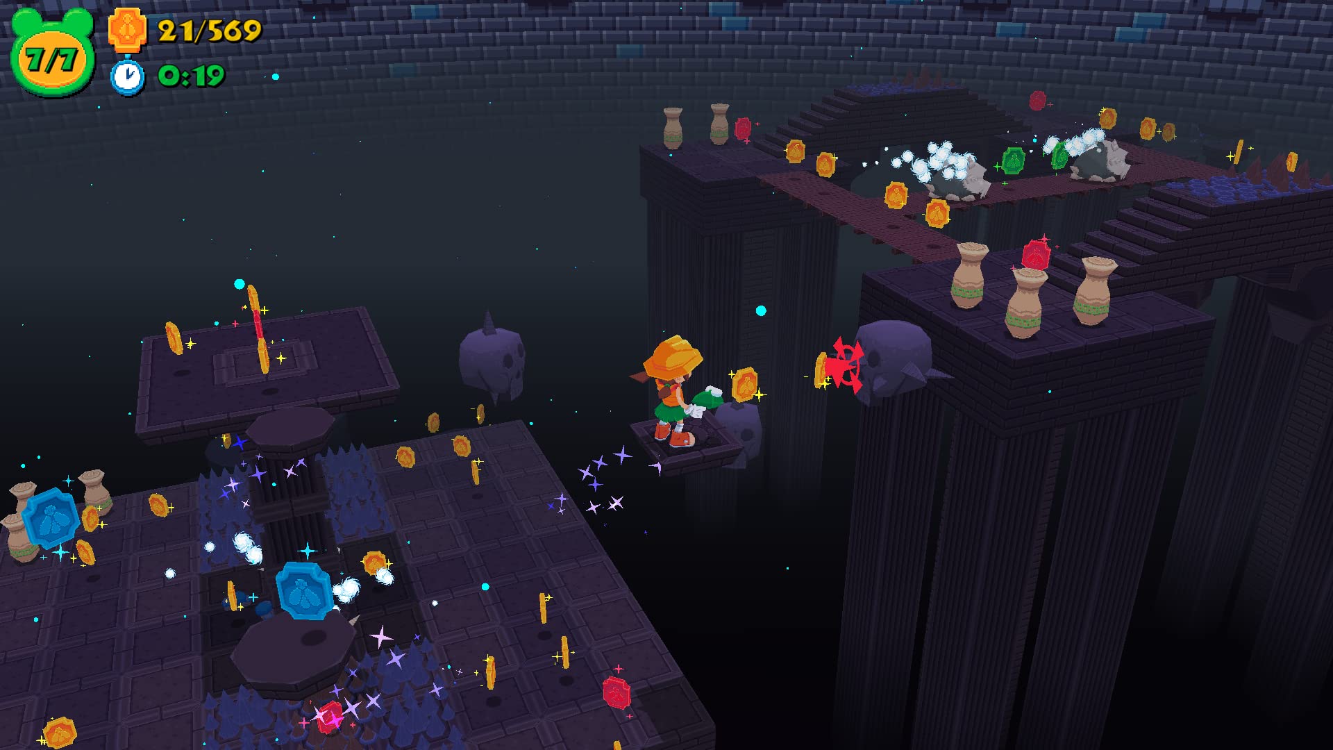 Frogun - Action-Adventure Game for PlayStation 4 | Retro-Inspired 3D Platformer | Perfect for Family Gaming & Nostalgic Players