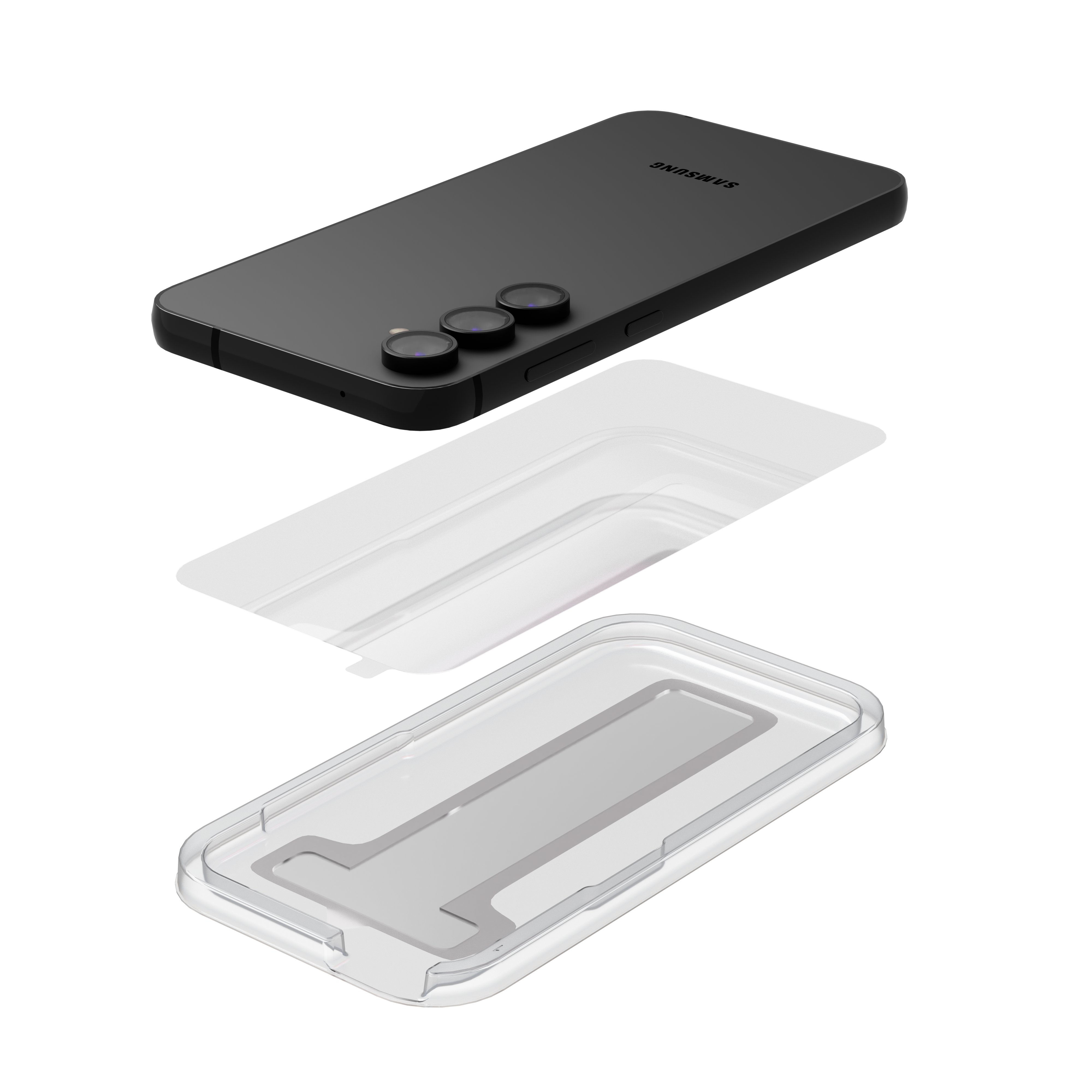Tempered Glass Screen Protector for Samsung Galaxy S23 FE - HD Clear, Anti-Scratch, Bubble-Free - Perfect for Work, Travel & Everyday Protection
