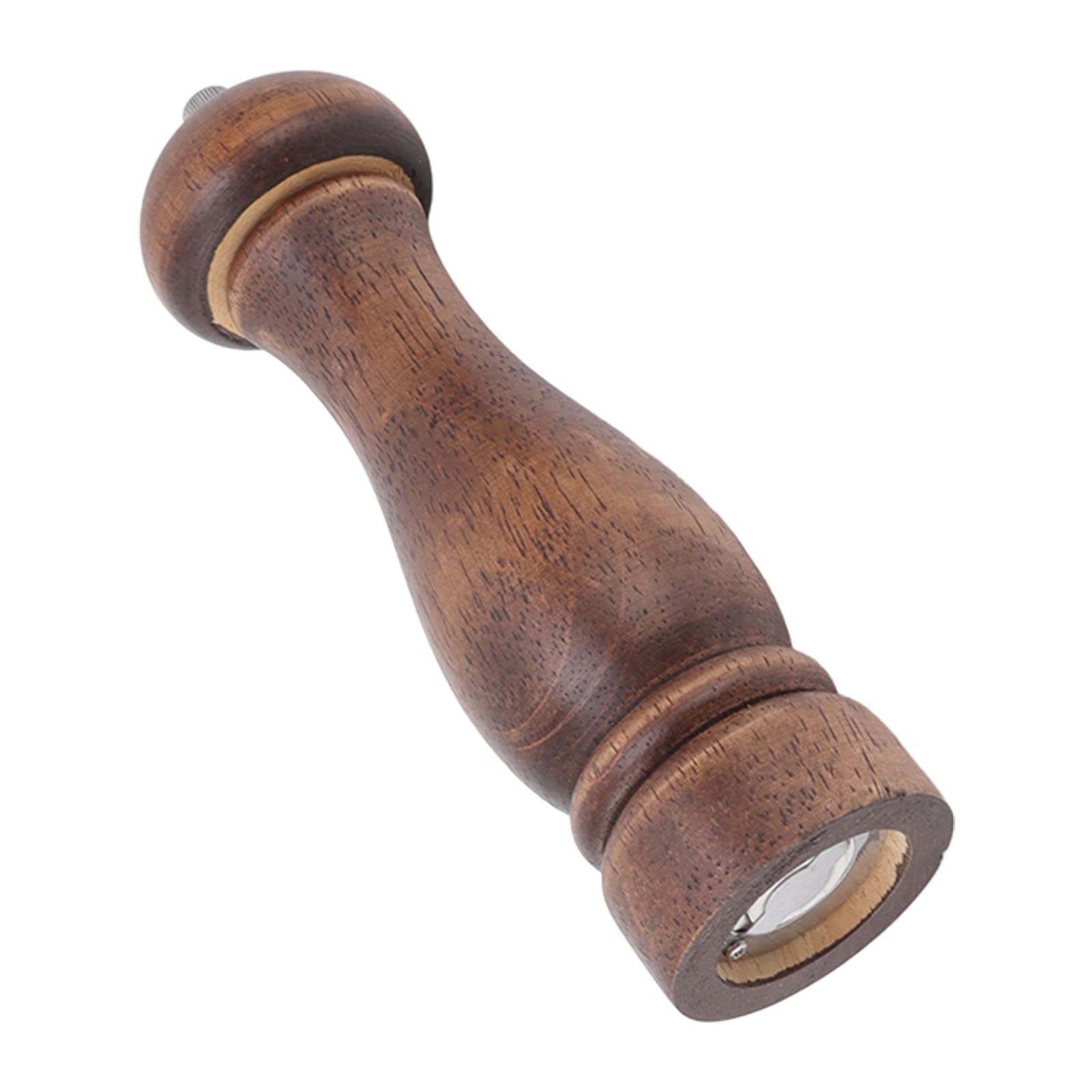 Premium Spice Grinder & Pepper Mill - Retro Design, Refillable, Ergonomic Comfort Grip for Salt, Pepper & Seasonings - Perfect for Kitchen, Cooking & Gourmet Meal Prep