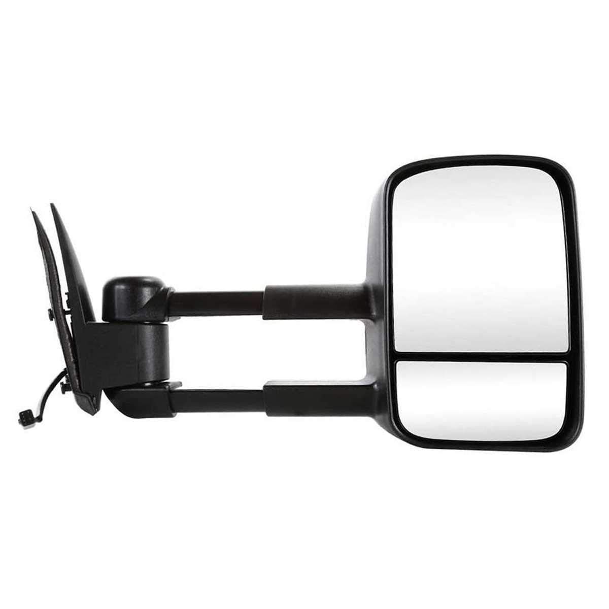 JJ Power Heated Tow Passenger Side Mirror KAPGM1321411 - Replacement Heated Side View Mirror for Trucks & SUVs - Perfect for Winter Driving & Towing Safety