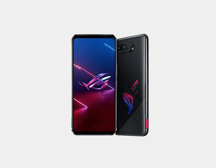 ASUS ROG Phone 5S ZS676KS 5G Smartphone - 128GB Storage, 12GB RAM, GSM Unlocked (Black) - Ultimate Gaming Phone for Mobile Esports & High-Performance Gaming