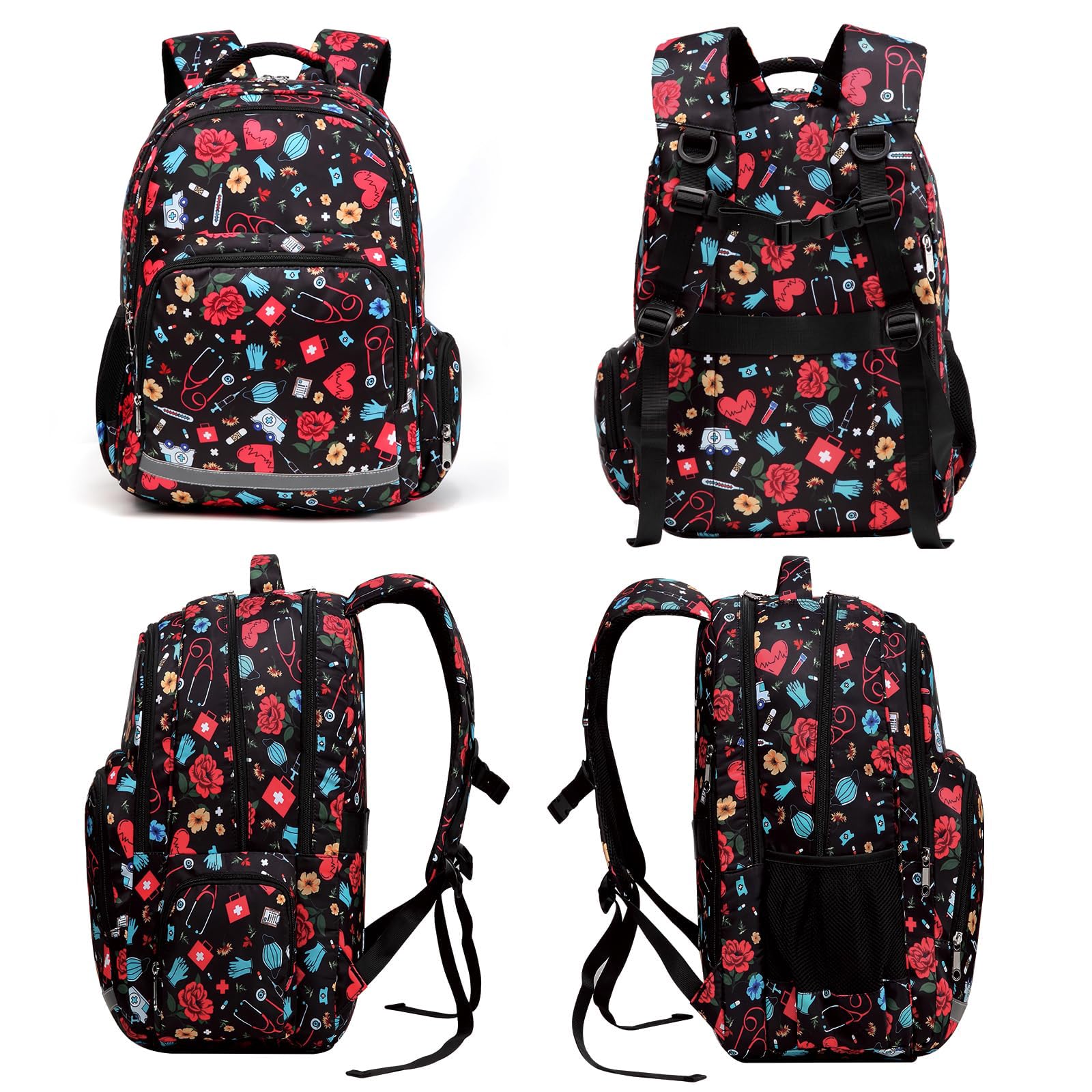 **Gatycallaty Nurse Backpack for Women - Waterproof Laptop Work Bag for College, Nursing Assistant, CNA, CMA - Durable Hospital & Commuter Essentials - Perfect Gift for Nurses & Healthcare Professionals (Great for Clinicals, Travel & Daily Use)**