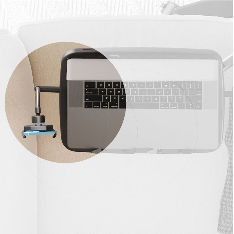 LEVO Phone Holder - Compatible with LEVO Laptop Workstation Stands, Black | Perfect for Office, Home & Travel Use