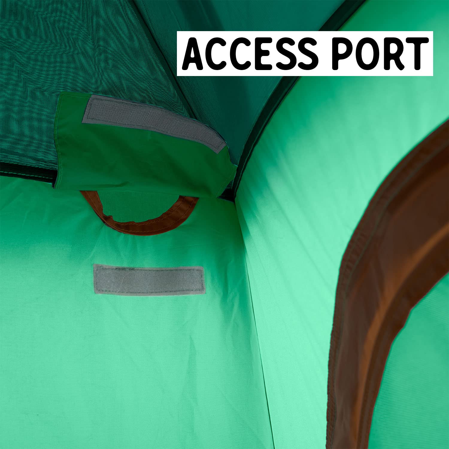Kelty Discovery H2GO Privacy Shelter - Portable Camping Shower & Changing Tent with Zippered Door, Steel Pole Frame, Freestanding Design for Outdoor Adventures, Beach Trips & Backpacking
