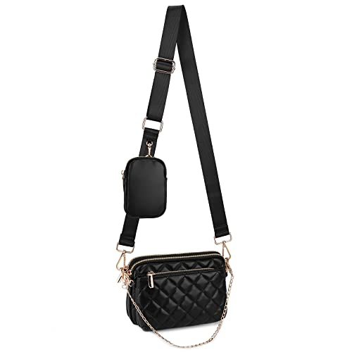 0230 Pu Black Quilted