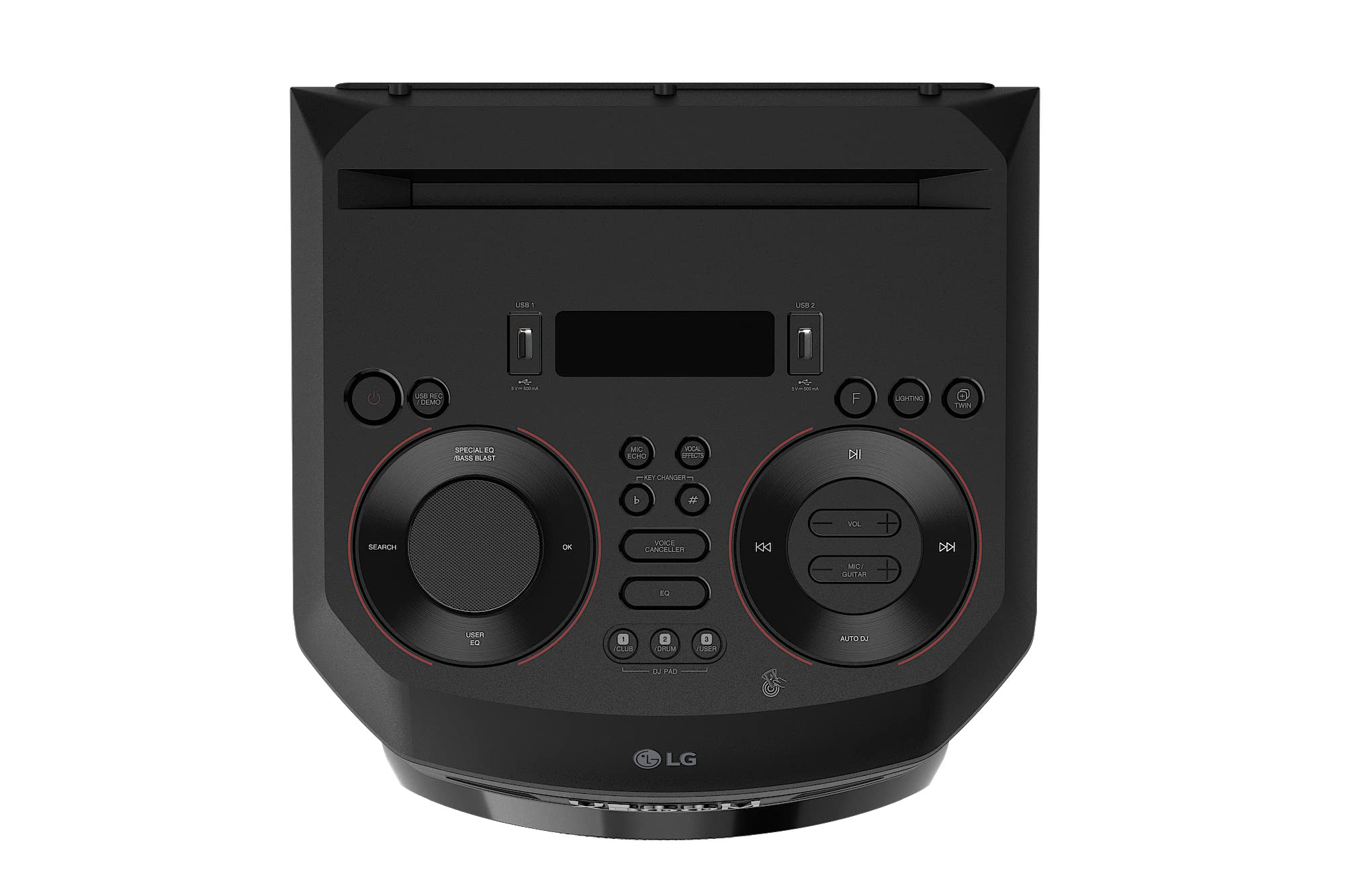 LG XBOOM RNC5 Bluetooth Speaker - 100W Powerful Sound, Wireless Karaoke Machine, Portable Party Speaker for Outdoor, Home, and Events | IPX4 Water Resistant | 10-Hour Playtime