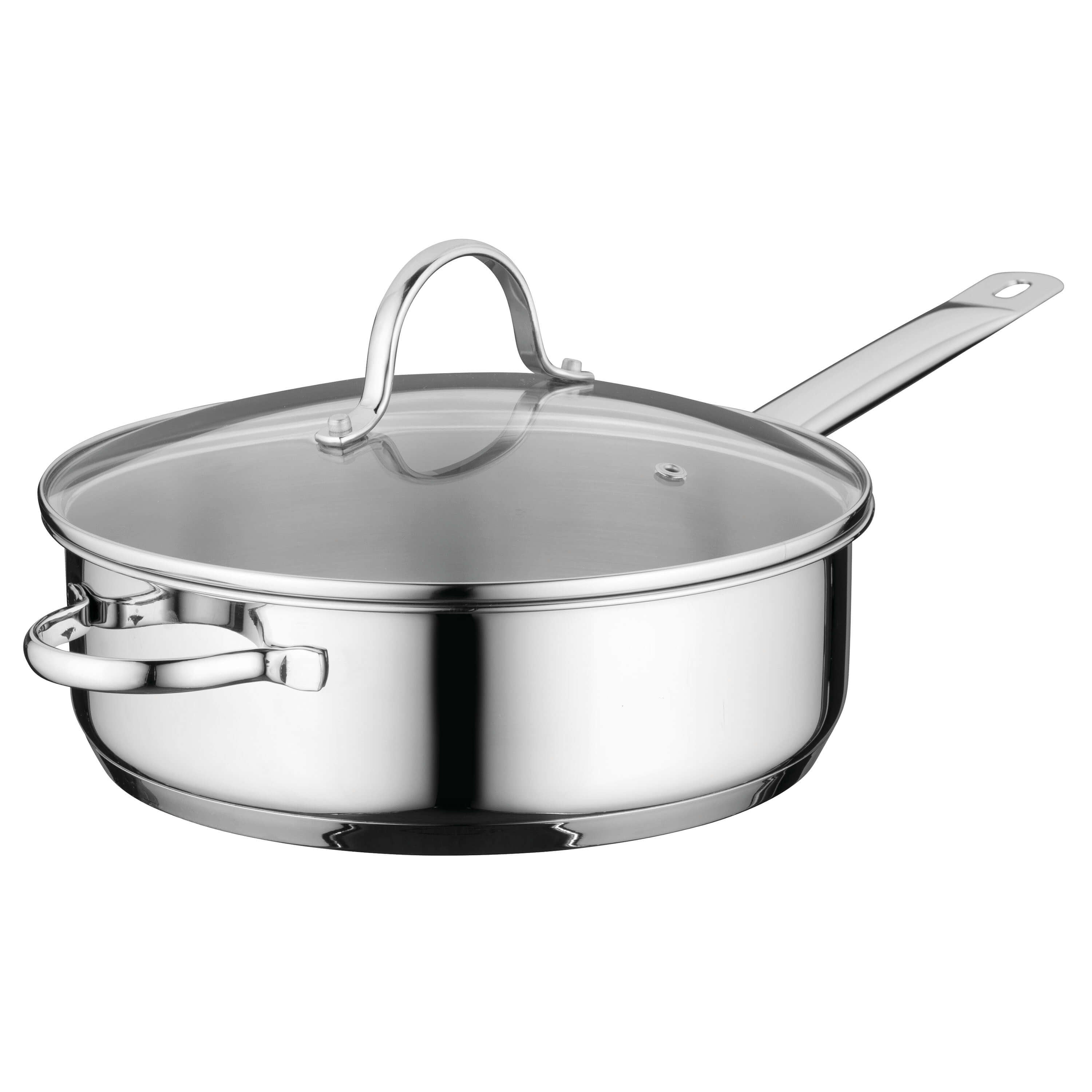 BergHOFF Essentials Comfort 12-Piece 18/10 Stainless Steel Cookware Set - Nonstick Pots and Pans for Induction Cooking, Perfect for Home Kitchen & Professional Chefs