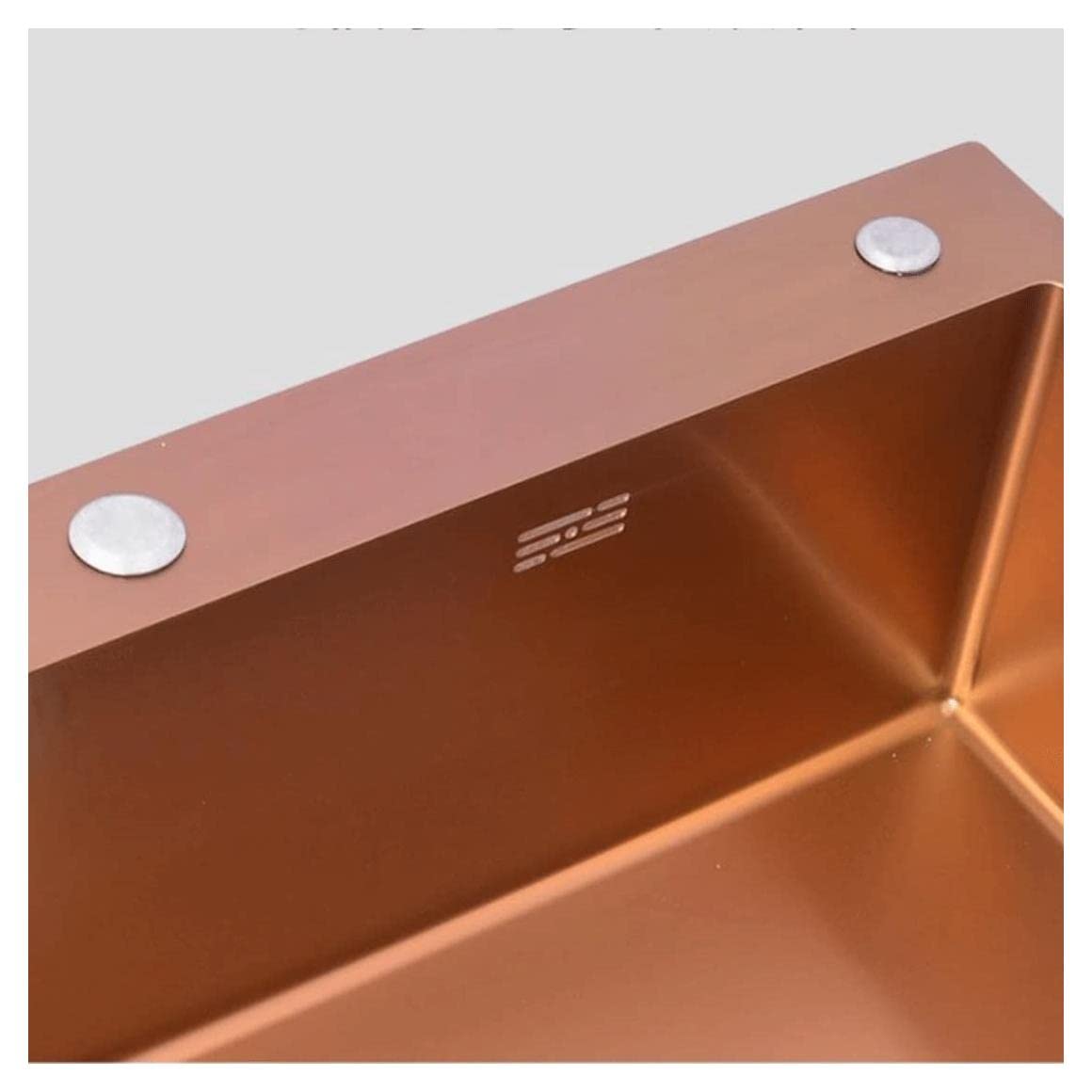 304 Stainless Steel Single Bowl Kitchen Sink - Workstation & Bar Sink for Modern Kitchens, Bathrooms & Dining Rooms (60x45x21cm) - Perfect for Food Prep, Dishwashing & Entertaining