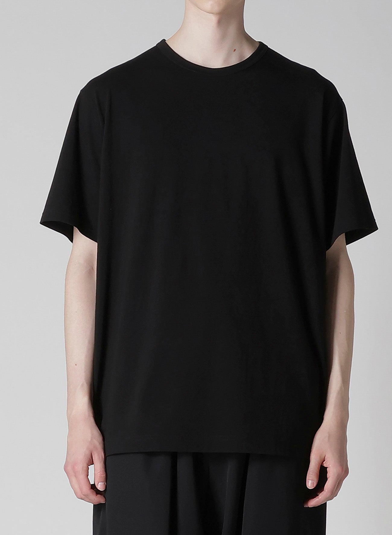 Soft Cotton Single Jersey Round Neck Short Sleeve T-Shirt for Men - Comfortable Casual Wear for Everyday, Gym, and Outings