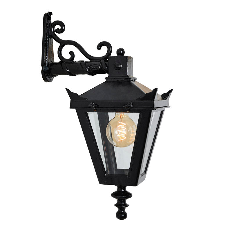 Alphington 1Lt Outdoor Wall Lamp - Cast Iron Black Finish - Weatherproof Exterior Light for Porch, Patio & Garden - Perfect for Home & Commercial Outdoor Lighting