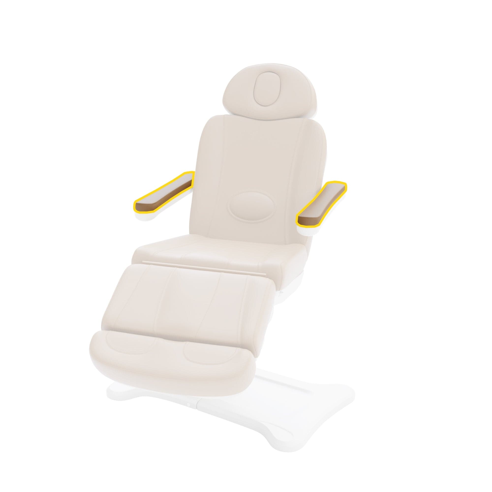 2246B Dental Treatment Chair Armrest Cushion - Ergonomic Support for Patient Comfort in Dental Clinics & Offices