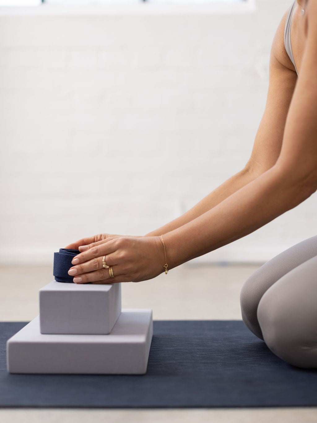 Premium Yoga Block - Non-Slip High Density Foam Yoga Brick for Support & Alignment - Ideal for Yoga, Pilates & Meditation - Home & Studio Use