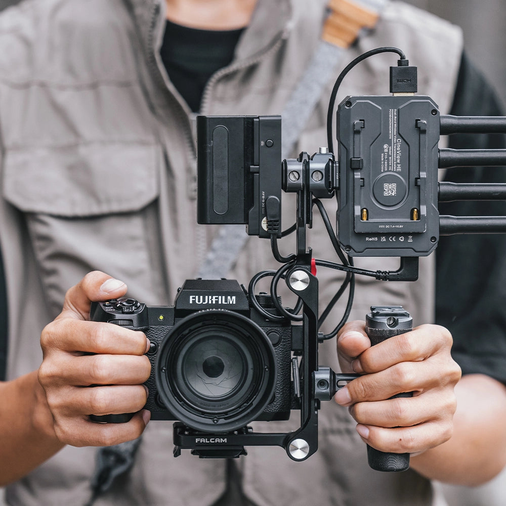 Ulanzi Falcam F22 F38 F50 Quick Release Foldable Half Cage for Sony Canon Fujifilm Lumix Nikon Sigma Olympus Cameras - Perfect for Vlogging, Photography & Video Shooting