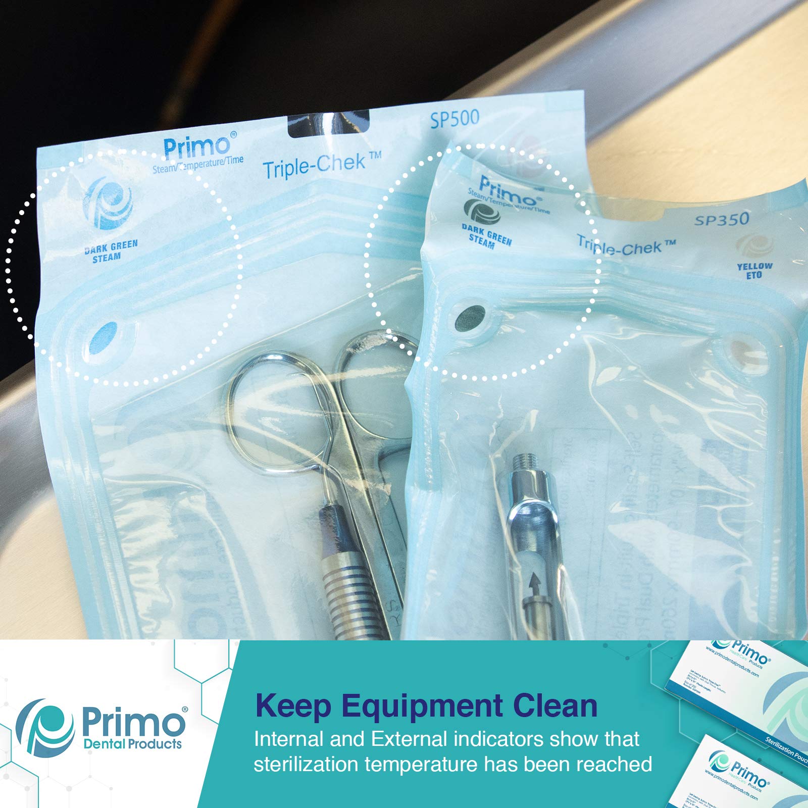SP500 Self Seal Sterilization Pouches - 5.25