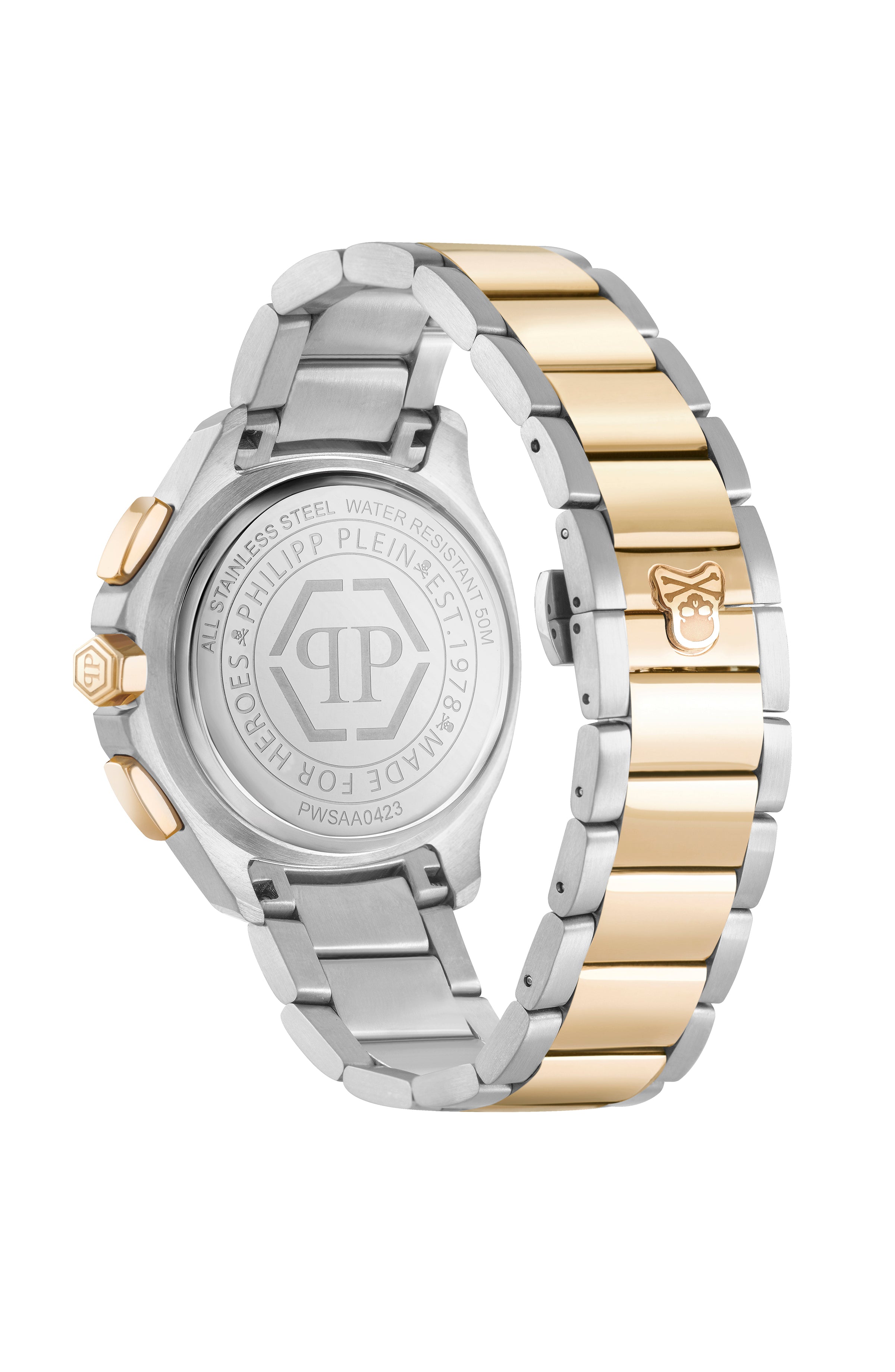 Spectre Chrono Bracelet Watch - Waterproof Stainless Steel Unisex Wristwatch for Men & Women - Perfect for Sports, Outdoor Activities & Fashion Accessories