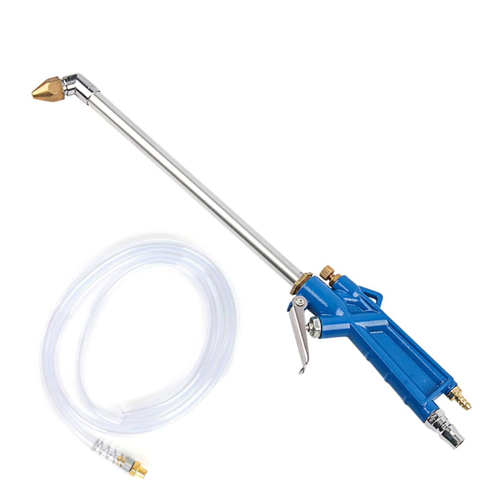 Muloo Heavy Duty Air Blow Gun with Bigger Pipe & Extended Nozzle - High Power Air Blower for Compressor | Perfect for Workshop Cleaning, Dust Removal & Drying Surfaces